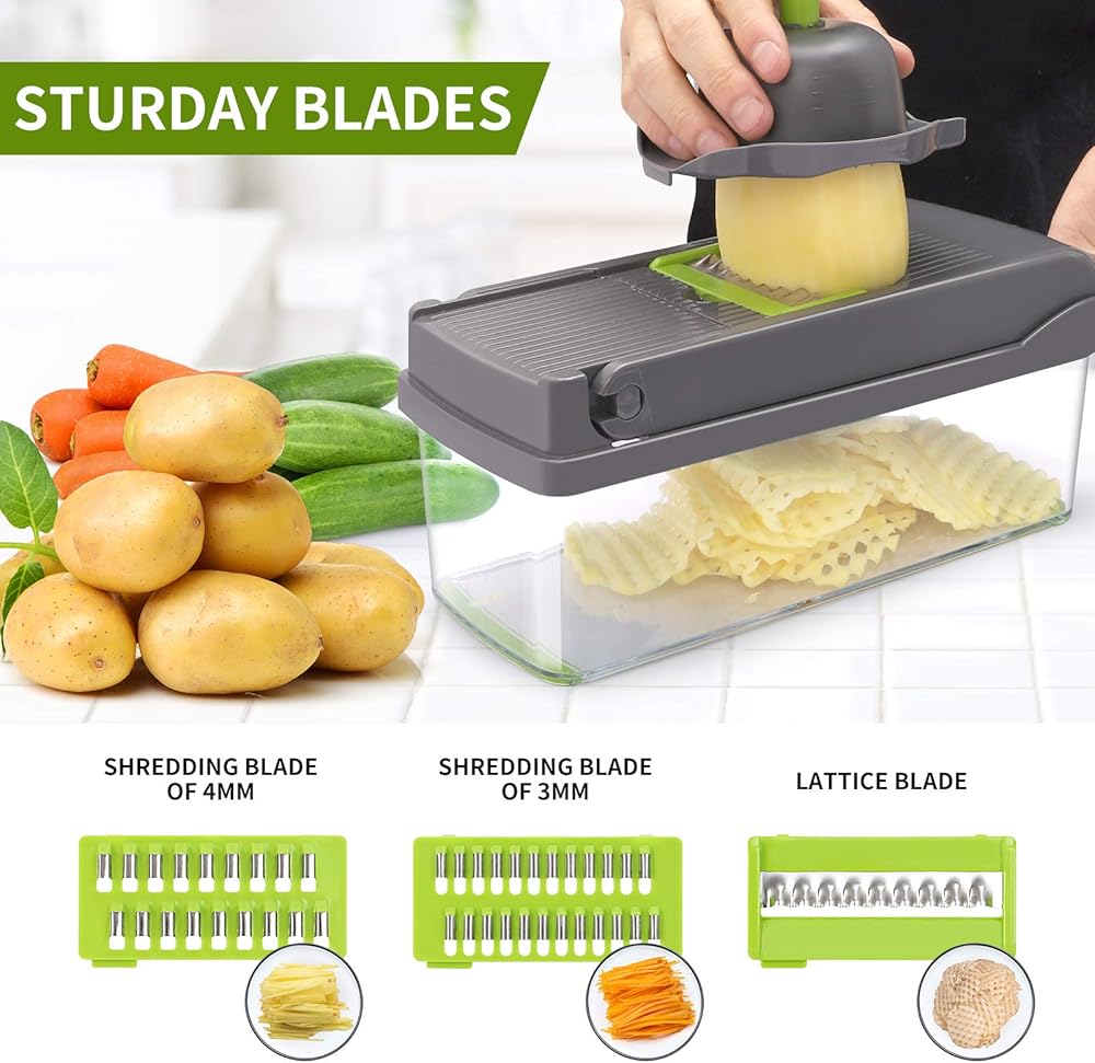 16 in 1 Vegetable Cutter –  Chopper with Storage Box