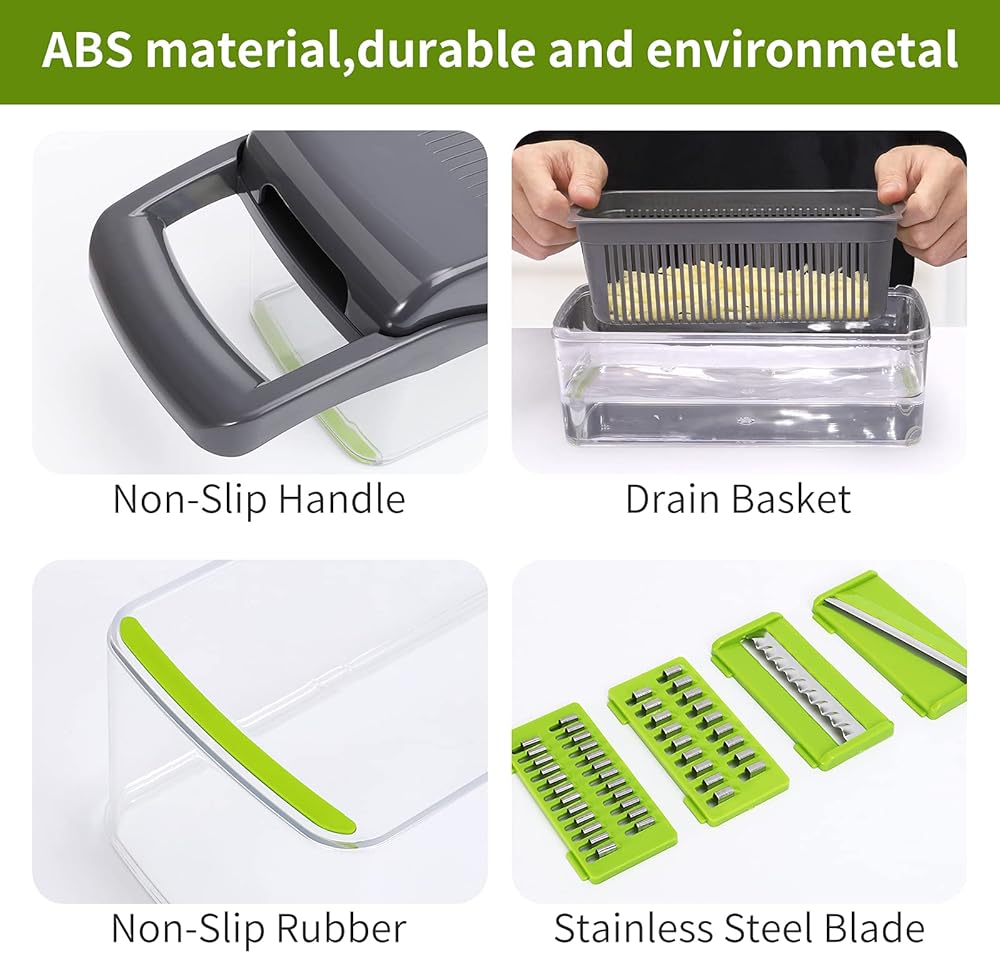16 in 1 Vegetable Cutter –  Chopper with Storage Box