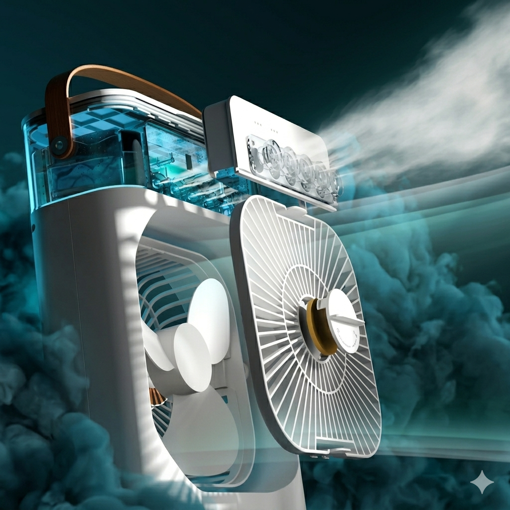 Mist Cooling Fan