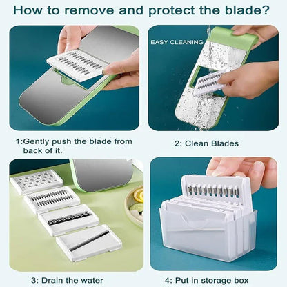 5-in-1 Manual Vegetable Slicer